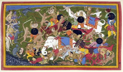 Battle at Lanka, Ramayana by Unbekannt Unbekannt